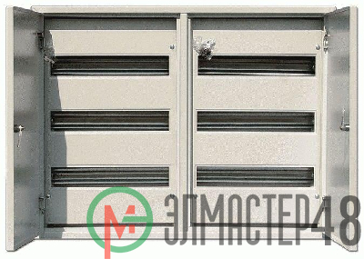 Корпус метал. навес. двудверный 520х685х120 90мод. IP31 SchE 30209DEK