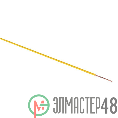 Провод ПГВА 0.5 Ж бухта (м) Rexant 01-6512