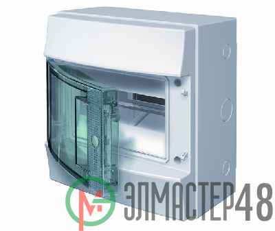 Бокс настенный Mistral65 8М прозр. дверь ABB 1SL1201A00