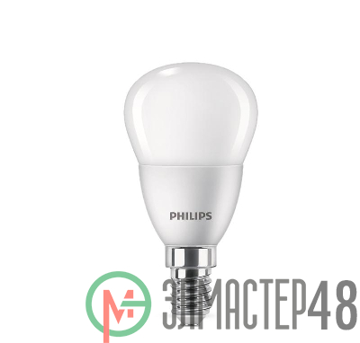 Лампа светодиодная Ecohome LED Lustre 5Вт 500лм E14 840 P46 Philips 929002970037