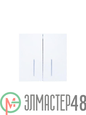 Выключатель 2-кл. с индик. СП ZIMA IP20 10А безвинт. зажим бел. LEZARD 704-0288-112QC