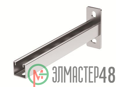 Консоль одиночная 41х41 LAS осн.200 сталь цинк-ламель DKC BBP4120ZL