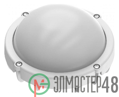 Светильник светодиодный SOLID D168х77 12Вт IK10 1150лм 4000К антивандальный круглый 1/12 IP65 Gauss 874518212