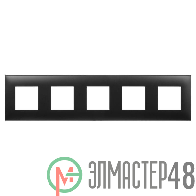 Рамка ARTLEBEDEV 10-мод. Avanti "Черный матовый" DKC 4412900