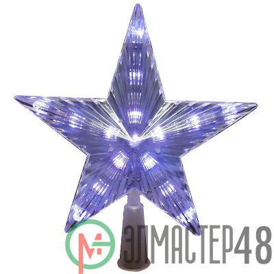 Светильник декоративный "Звезда" ST31-W 21см бел. 31 светодиод SHLights 469060104915