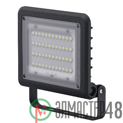 Прожектор светодиодный 80 671 NFL-02-50-4К-BL-LED 50Вт 4000К IP65 6950лм черн. Navigator 80671