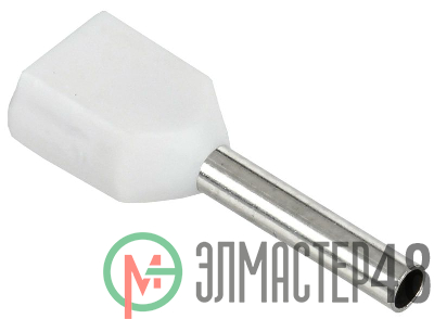 Наконечник НШВИ(2) 0.75-10 бел. (уп.20шт) IEK UTE10-4-D2-1-100