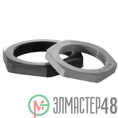 Гайка полиамид М50х1.5 черн. (уп.2шт) DKC PAGM50N