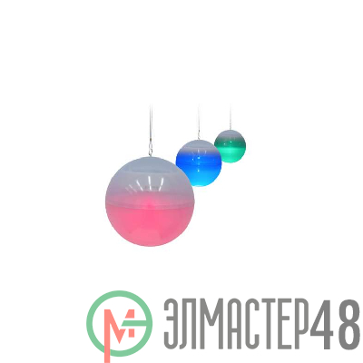 Светильник 103 "Шар подвесной" (садовый на солнечн. батареях) Космос KOC_SOL103