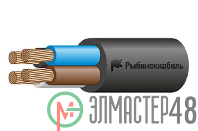 Кабель КГ-ХЛ 4х1.5 (N) 380/660-3 (м) Рыбинсккабель 720558