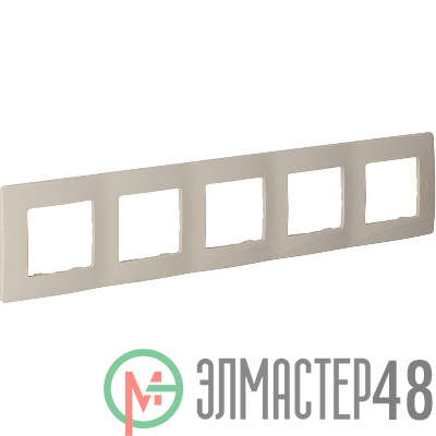Рамка 5-м Etika сл. кость Leg 672515