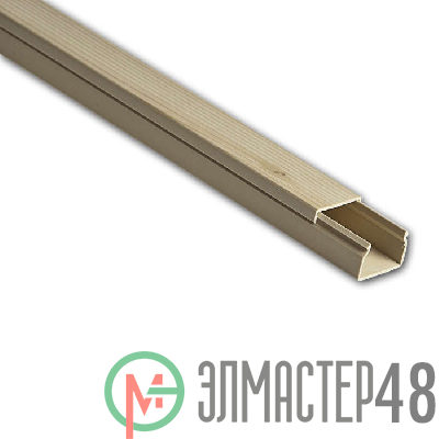 Кабель-канал 25х16 L2000 пластик сосна (светл. основа) Рувинил РКК-25х16-27М