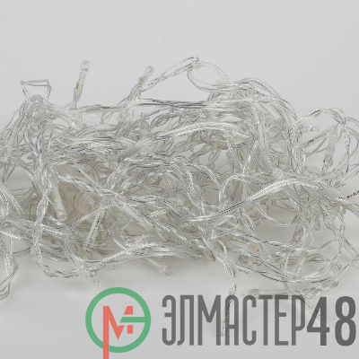 Гирлянда светодиодная "Бахрома" 2мх1м 62LED 24В IP44 мультиколор ЭРА Б0041906