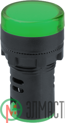 Лампа индикаторная 82 807 NBI-I-AD22-24-G d22мм 24В AC/DC зел. Navigator 82807