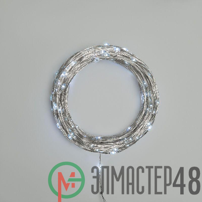 Гирлянда светодиодная "Роса" 30м 300LED бел. 3.6Вт IP44 с трансф. Neon-Night 303-215