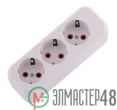Колодка удлинителя 3-м с заземл. Lezard 720-0300-301