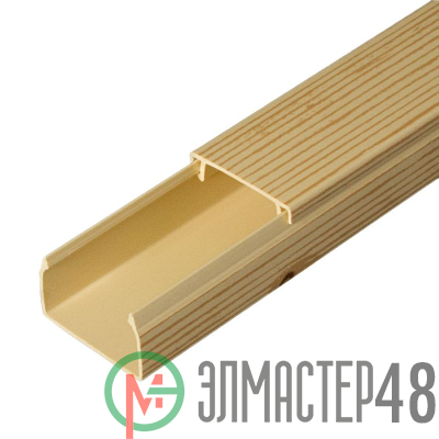 Кабель-канал 25х16 L2000 с двойн. замком сосна Промрукав PR.025437