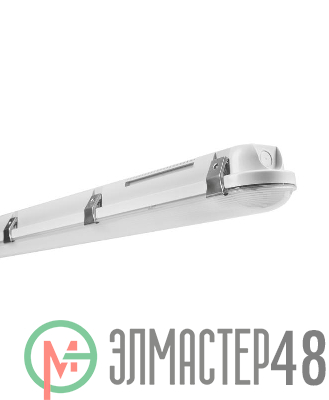 Светильник светодиодный DAMP PROOF ДСП 55Вт 6500К 6400Лм IP65 1.5м сер. LEDVANCE 4058075079878