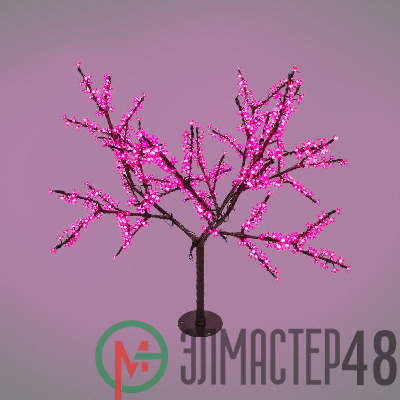 Дерево светодиодное "Сакура" 1.5м d кроны 1.8м LED роз. IP65 понижающ. трансф. в компл. Neon-Night 531-108