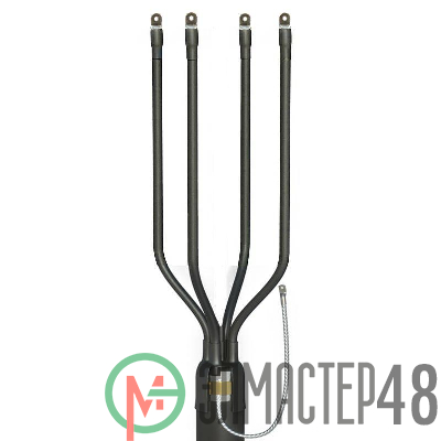 Муфта кабельная концевая универсальная 1кВ 4 ПКВ(Н)Тпб-1 (25-50) с наконечниками (пластик с броней) ЗЭТАРУС zeta20727