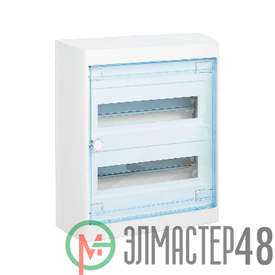 Бокс ОП Nedbox 2х12мод. прозр. дверь Leg 601247