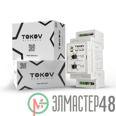 Терморегулятор механический для систем антиобледенения на DIN-рейку Tokov Electric TKE-TR-RF