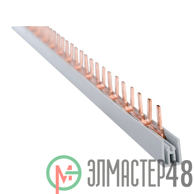 Шина соединительная PIN (штырь) 2Р 63А (дл.1м) КЭАЗ 143233