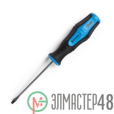 Отвертка "Мастер" шлиц 3х75 КВТ 77396