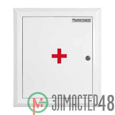 Шкаф аптечный навесной 350х400х140мм IP31 Mastermann 00-00015181