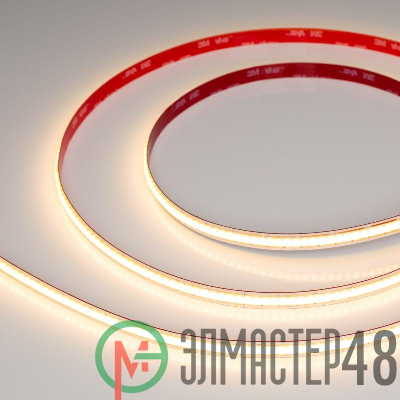 Лента светодиодная COB-X480-10mm 24V Warm 2700К 10Вт/м IP20 FreeCut свободная резка (уп.5м) Arlight 044197