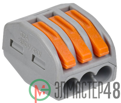 Клемма строительно-монтажная СМК 222-413 (уп.50шт) GENERICA UKZ20-413-050-G