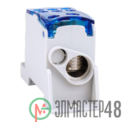 Блок распределительный на DIN-рейку OptiKit РБД-160А на DIN-рейку КЭАЗ 351071