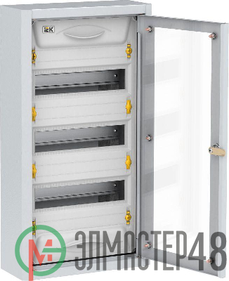 Корпус металлический ЩРн-36 УХЛ3 IP31 прозр. дверь TITAN 5 IEK MKM16-N-036-31-Z-U
