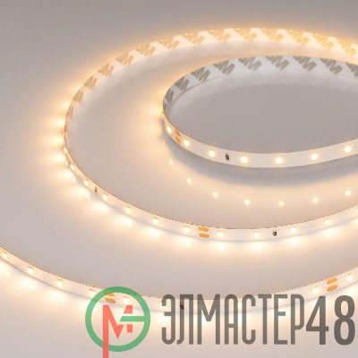 Лента светодиодная RT-A60-8mm 24V Warm 2700К 4.8Вт/м IP20 2835 открыт. (уп.50м) Arlight 024585(2)