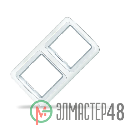 Рамка 2-м Валери горизонт. бел. UNIVersal ВР002Г