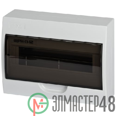 Корпус пластиковый ЩРН-П-12 SIMPLE без шин и монт. комп. BOXS12_E ЭРА Б0047723