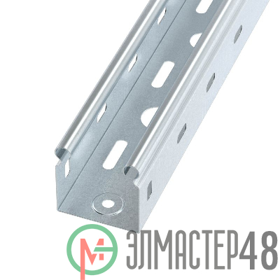 Лоток листовой перфорированный 50х50 L3000 сталь 0.6мм S3 DKC SPL3505