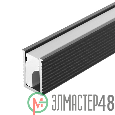 Профиль SL-MINI-6-H9-2000 ANOD BLACK L2000 алюм. Arlight 044082