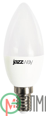 Лампа светодиодная PLED-LX C37 8Вт 4000К E14 JazzWay 5025271