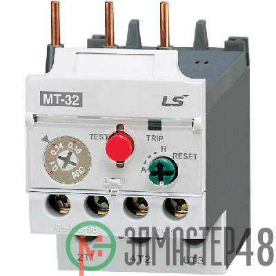 Реле защиты от перегрузки Metasol MT-32/3H 34А 28~40А SCREW LS Electric 1297001800