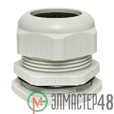 Сальник PG48 IP54 отв. d59мм провод d37-44мм (уп.1шт) PROxima EKF plc-pg-48-1-r