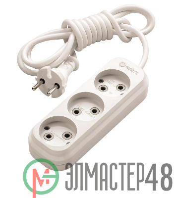 Удлинитель 3х10м без заземл. MAKEL MGP128