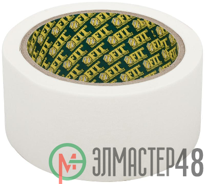 Лента малярная креппированная клейкая 48ммх20м FIT 11315