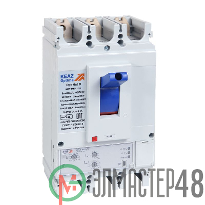 Выключатель автоматический OptiMat D630N-MR1.1-У3 КЭАЗ 321650