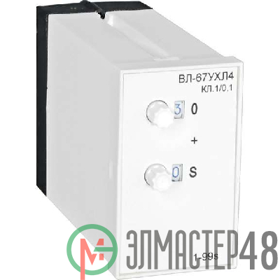 Реле времени ВЛ-67 24В 1-99с Реле и Автоматика A8011-76912387
