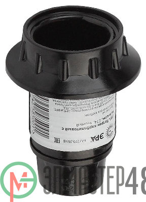 Патрон карболитовый с кольцом E14-R (CARB) черн. ЭРА Б0027988