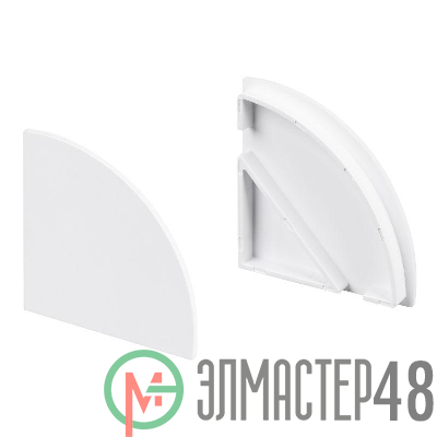 Заглушка KANT-H55 ROUND глухая пластик (комплект) Arlight 044611
