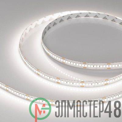 Лента светодиодная RT-A240-10mm 24V Day 5000К 22Вт/м IP20 2835 высок. эффект. 150лм/Вт (уп.5м) Arlight 038742