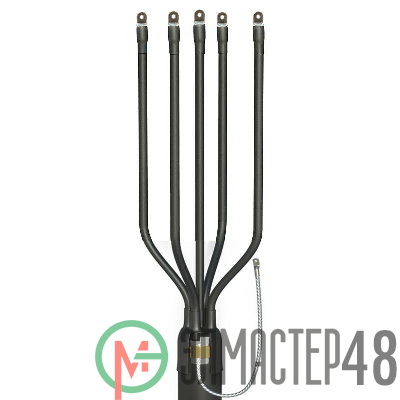 Муфта кабельная концевая универсальная 1кВ 5 ПКВ(Н)Тпб-1 (150-240) с наконечниками (пластик с броней) ЗЭТАРУС zeta21022
