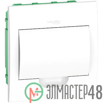 Бокс СП Easy9 встраив. с бел. двер. 1 ряд 8мод IP40 IK07 63А 2 клеммы SchE EZ9E108P2FRU
